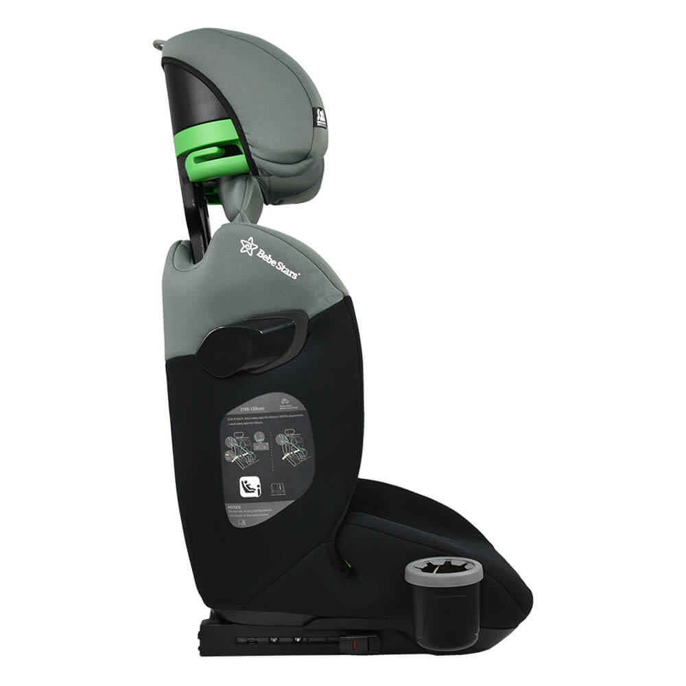 Κάθισμα Αυτοκινήτου Isofix (100-150Εκ Ύψος) Bebe Stars Spirit I-Size Olive 945-176 Βρεφικά Καθίσματα Spitishop