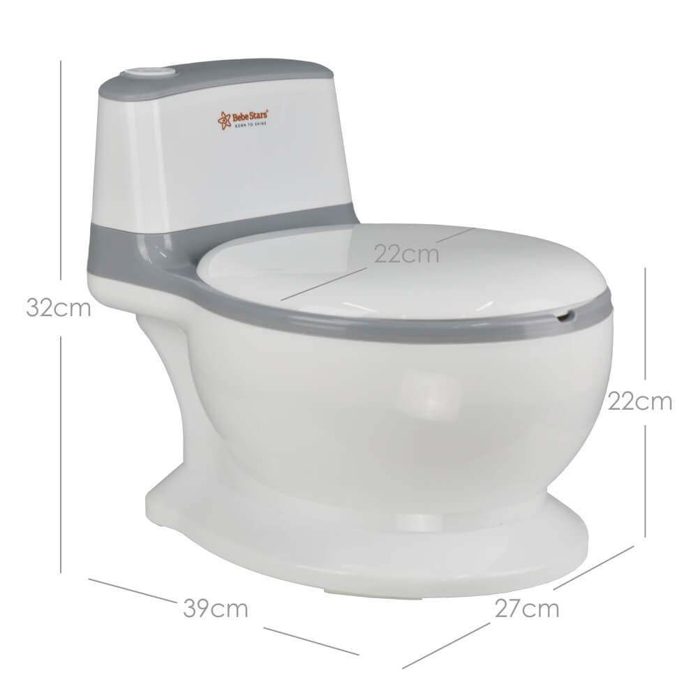 Γιογιό με Καπάκι (27X39X32) Bebe Stars Toilet Green 53-186 Βρεφικά Φροντίδα & Περιποίηση Μωρού Γιο Καθίσματα Λεκάνης Spitishop