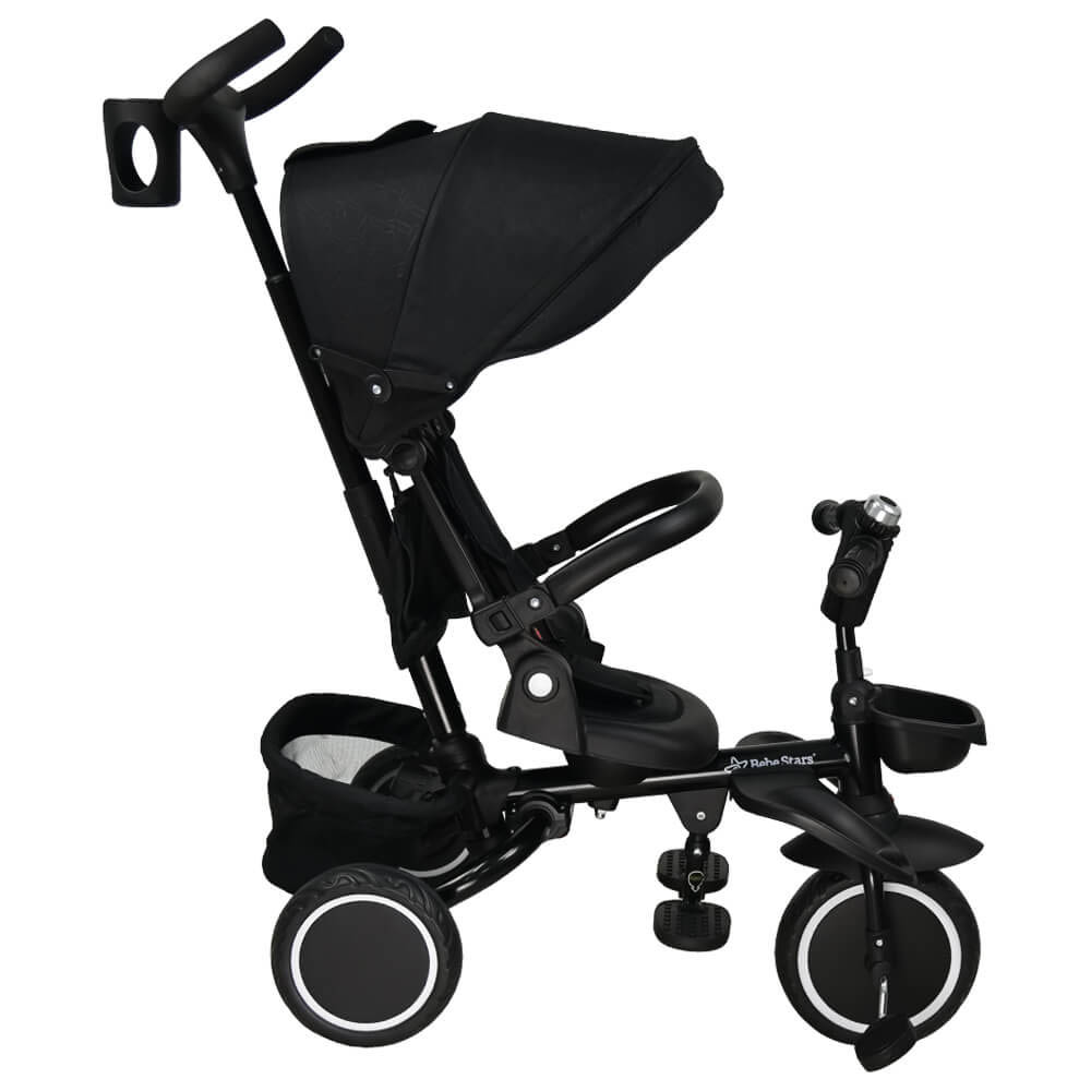 Ποδήλατο Τρίκυκλο (12 Μηνών - 5 Ετών) Bebe Stars 360° Racer 3In1 Black 820-188 Παιχνίδια Βρεφικά για Μωρά 12 18 Spitishop