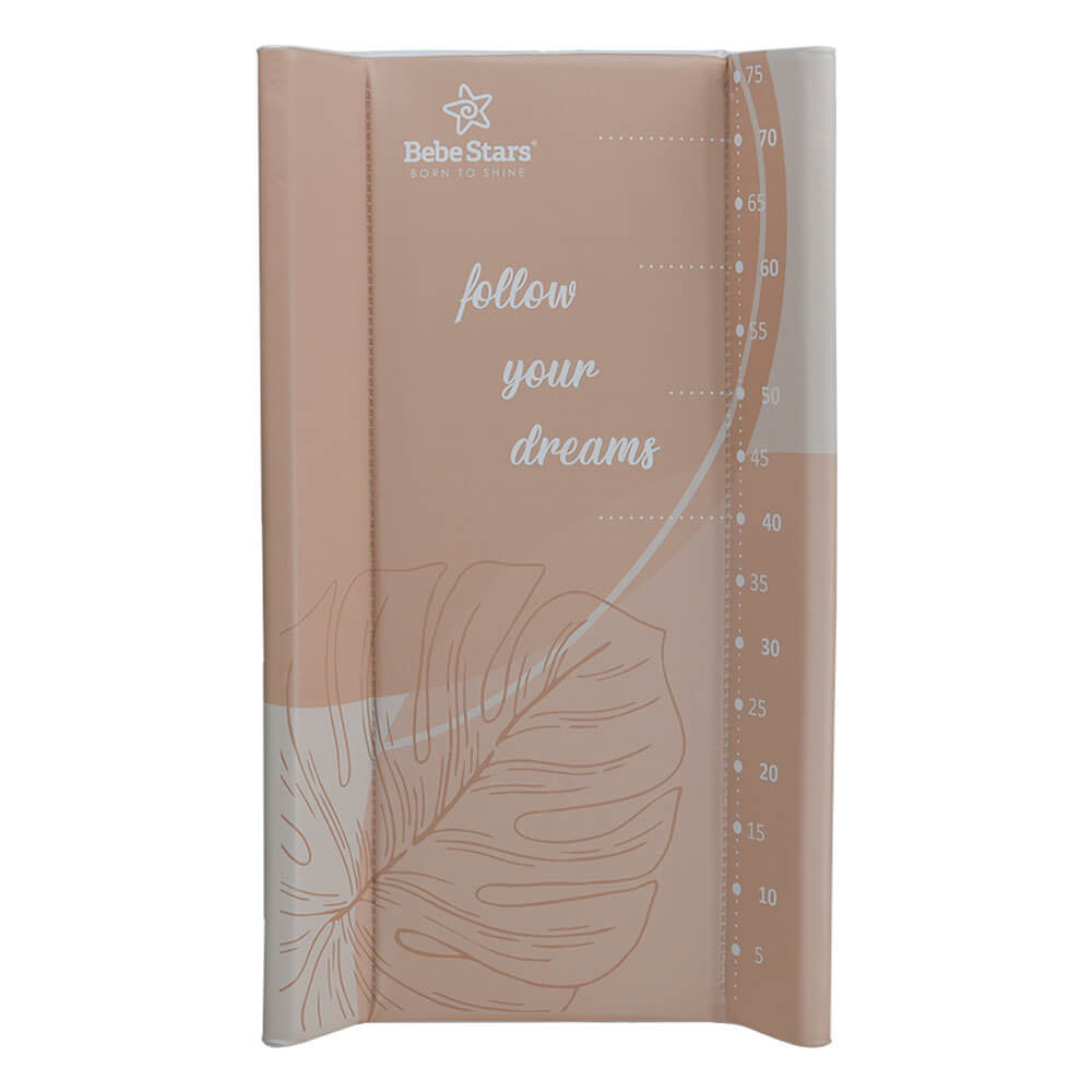 Μπανάκι - Αλλαξιέρα Μωρού Bebe Stars Coolness Leaf Mocha 15-182 Βρεφικά Φροντίδα & Περιποίηση Μπανάκια Spitishop