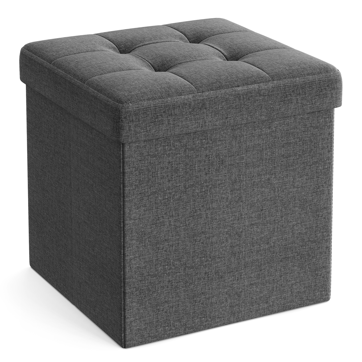 Σκαμπό Με Αποθηκευτικό Χώρο (38x38x38) Songmics LSF27Z
