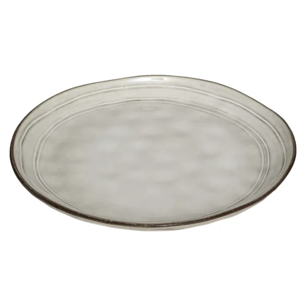 Πιάτο Φαγητού Ρηχό (Φ26) S-D Flower Grey 173540A