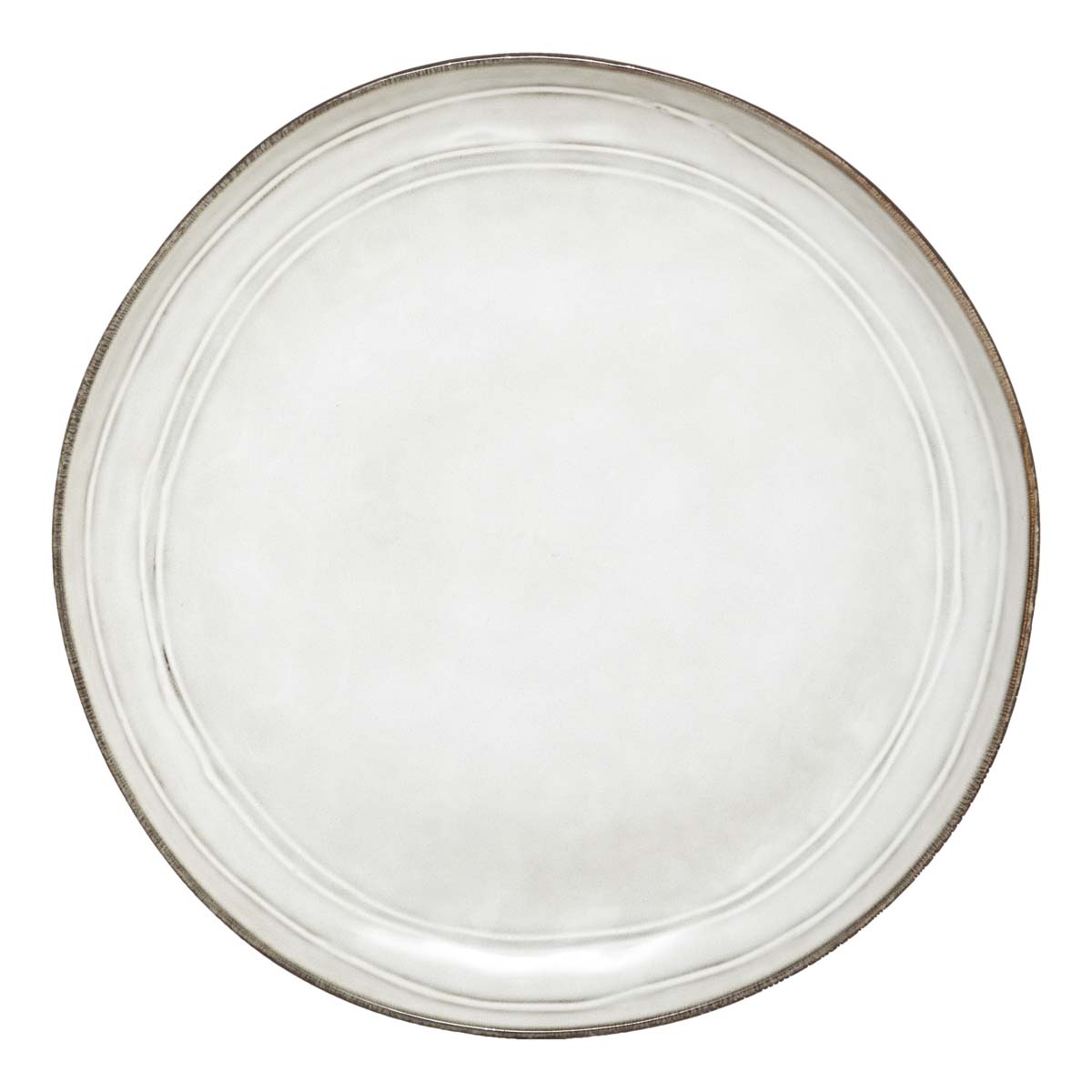 Πιάτο Φαγητού Ρηχό (Φ26) S-D Flower Grey 173540A