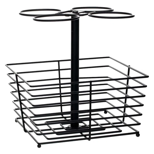 Κούπες 260ml Με Καλάθι (Σετ 4τμχ) S-D Rack 166353