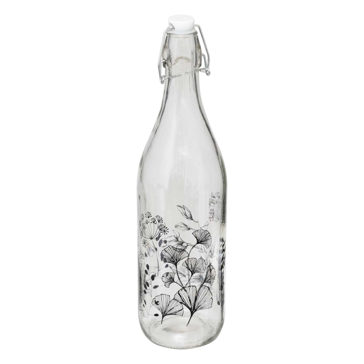 Μπουκάλι Νερού 1lt S-D White Floral 203393