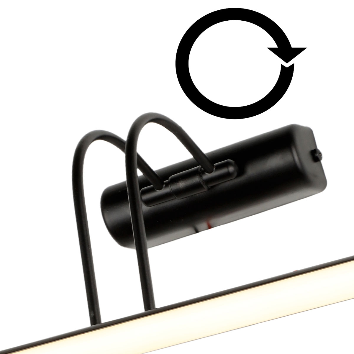 Απλίκα Τοίχου Led 3 Cct Heronia Curve 01-0399 Black Φωτιστικά Spitishop