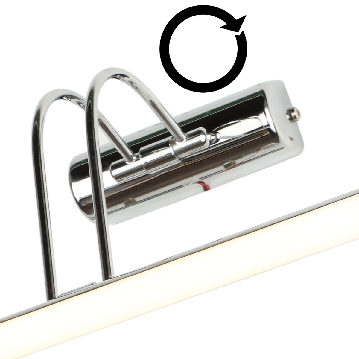 Απλίκα Τοίχου Led 3 Cct Heronia Curve 01-0401 Nikel Φωτιστικά Spitishop