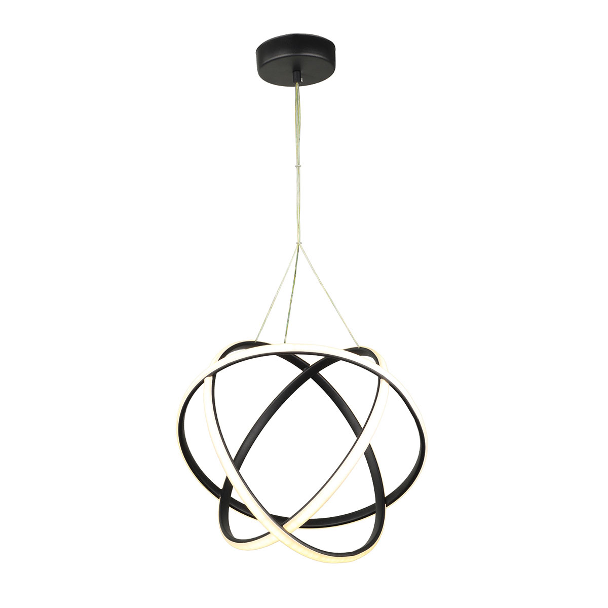 Φωτιστικό Οροφής LED 3 CCT Heronia Atomic/40 01-0406 Black