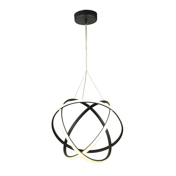 Φωτιστικό Οροφής LED 3 CCT Heronia Atomic/40 01-0406 Black