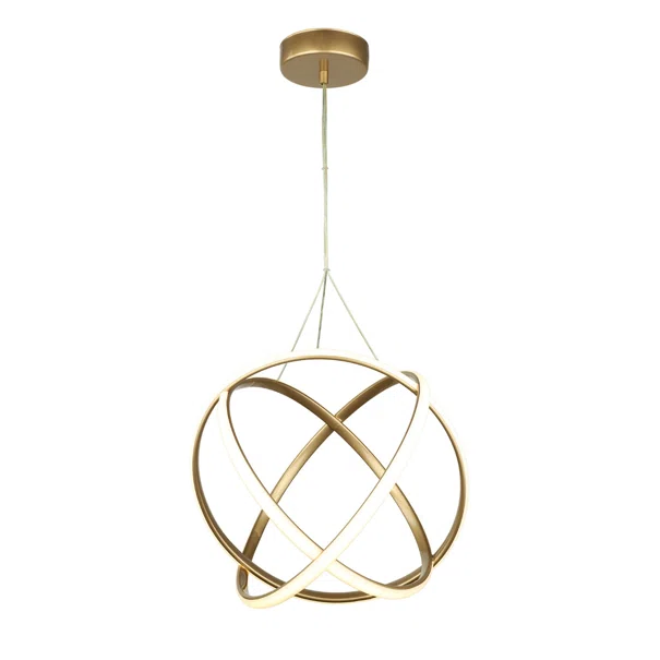Φωτιστικό Οροφής LED 3 CCT Heronia Atomic/40 01-0407 Gold Mat