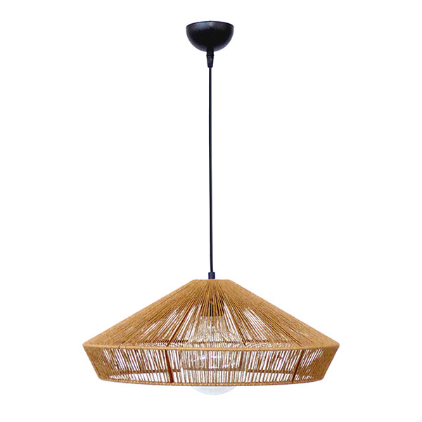 Φωτιστικό Οροφής Μονόφωτο Heronia Sunny/50 31-1380 Brown