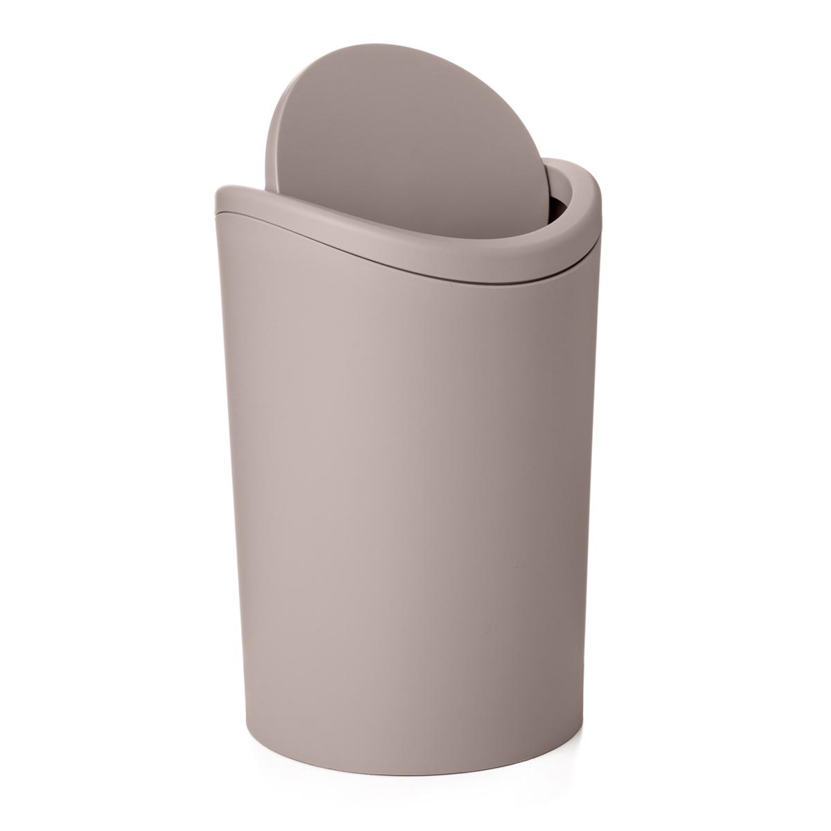 Καλάθι Απορριμμάτων (Φ17 2X27 5) Tatay 6Lt 06725 003 Swing Taupe Μπάνιο Αξεσουάρ Μπάνιου Κάδοι Spitishop