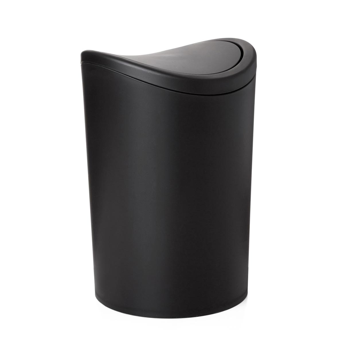 Καλάθι Απορριμμάτων (Φ17.2x27.5) Tatay 6lt 06725.004 Swing Black
