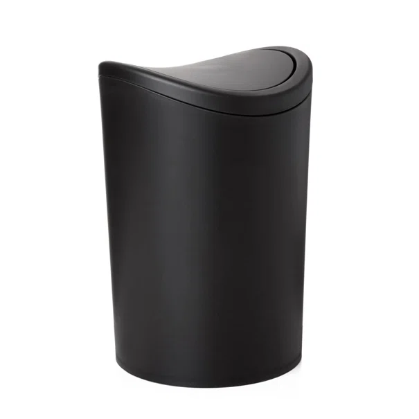 Καλάθι Απορριμμάτων (Φ17.2x27.5) Tatay 6lt 06725.004 Swing Black