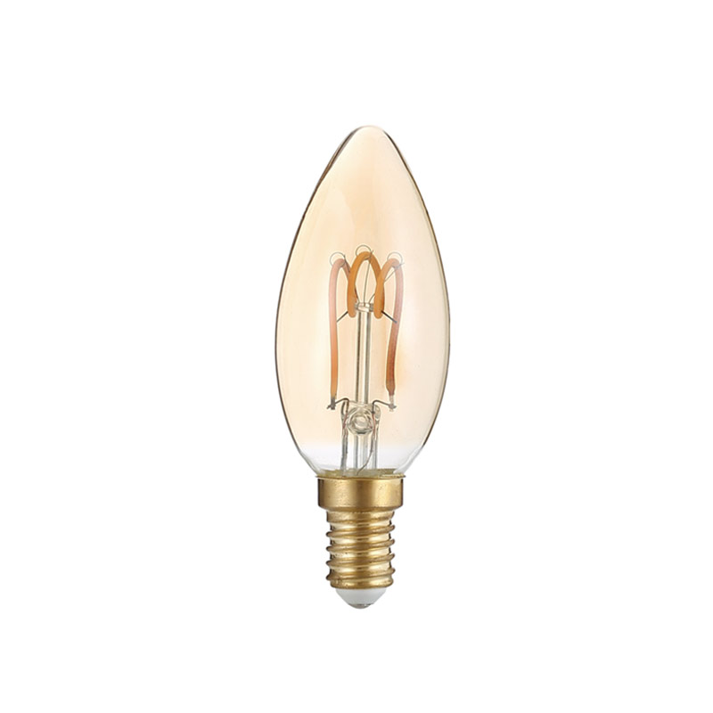 Λάμπα LED Diolamp E14/3W/2700K/200Lm DECO3SWWAM Amber