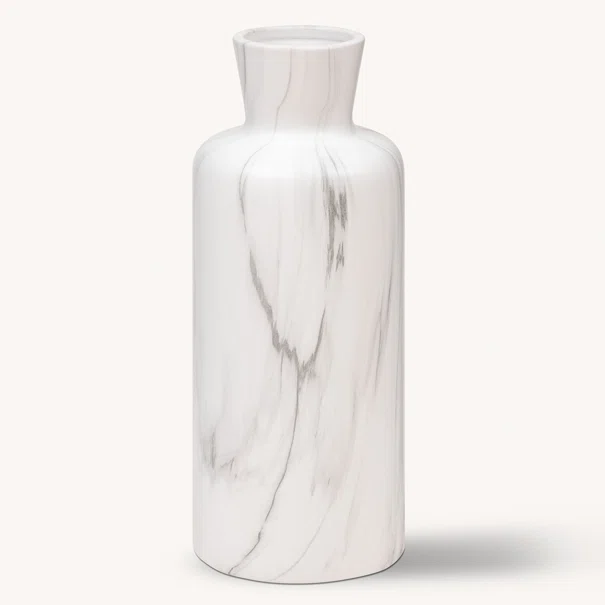 Διακοσμητικό Βάζο (Φ12x30) A-S Soa Marble 206606
