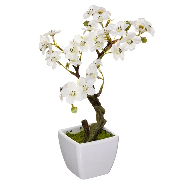 Τεχνητό Λουλούδι Σε Γλάστρα 26εκ. A-S Cherry Tree 185470