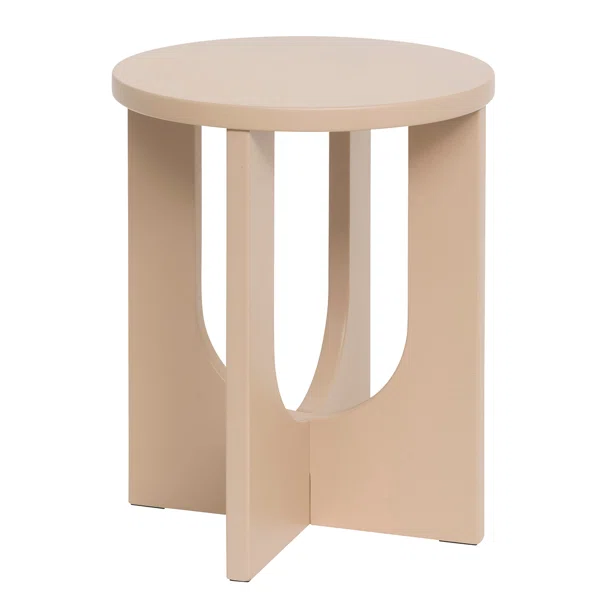 Βοηθητικό Τραπεζάκι (Φ40x50.5) A-S Bloom Hazelnut 206046C