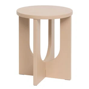 Βοηθητικό Τραπεζάκι (Φ40x50.5) A-S Bloom Hazelnut 206046C