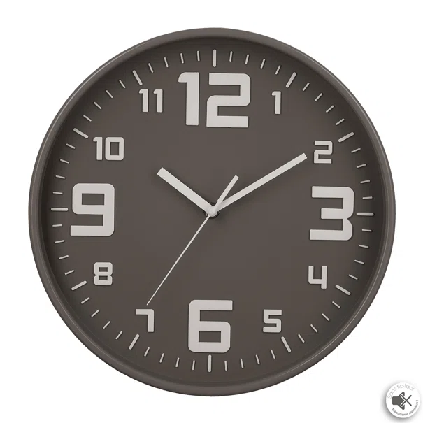 Ρολόι Τοίχου (Φ30) Αθόρυβο A-S Elian114555I