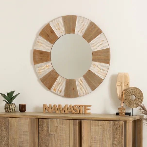 Διακοσμητικός Καθρέφτης Τοίχου (Φ89) A-S Jade 167048