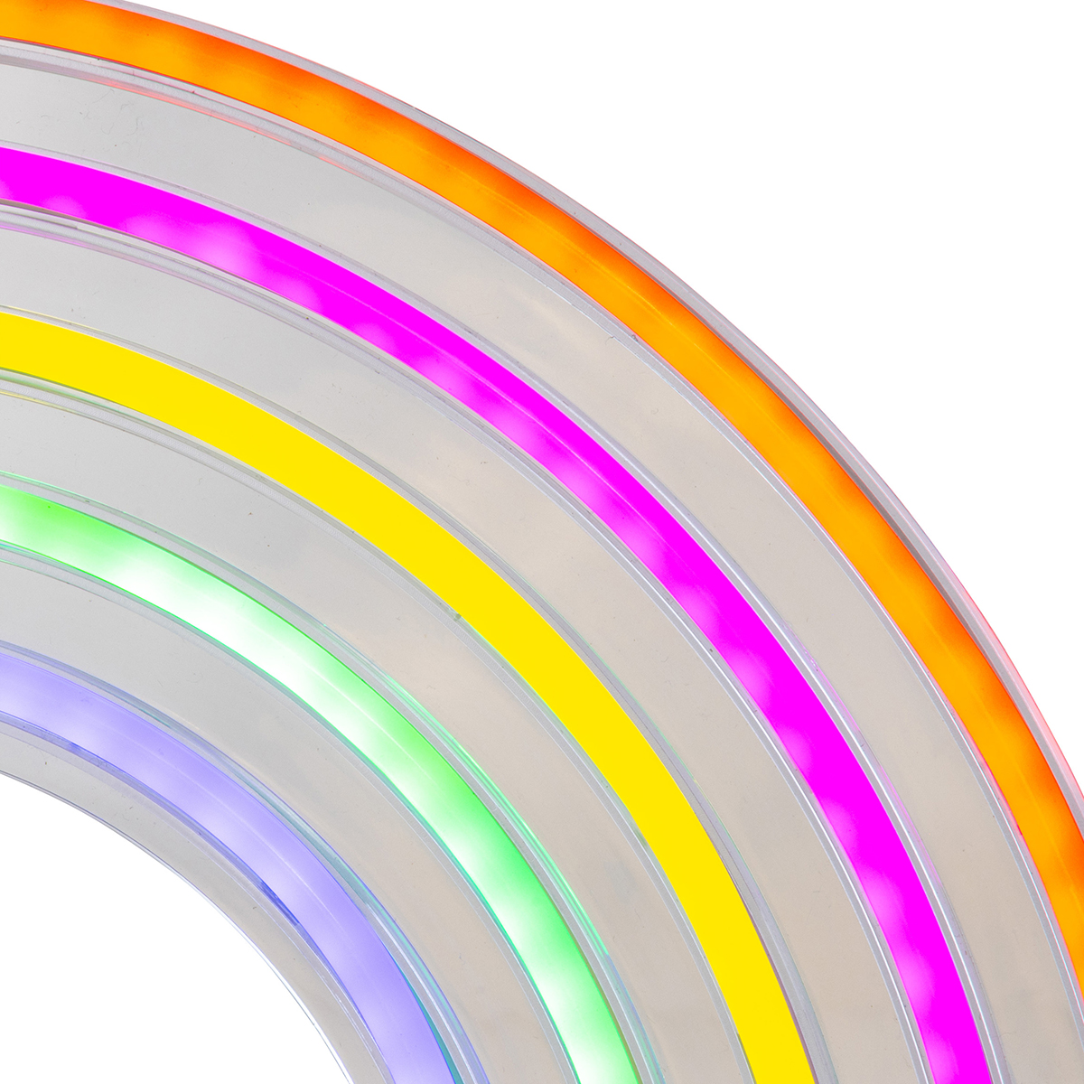 Διακοσμητικό Φωτιστικό Τοίχου Led με Usb A-S Rainbow 205959 Φωτιστικά Neon Spitishop