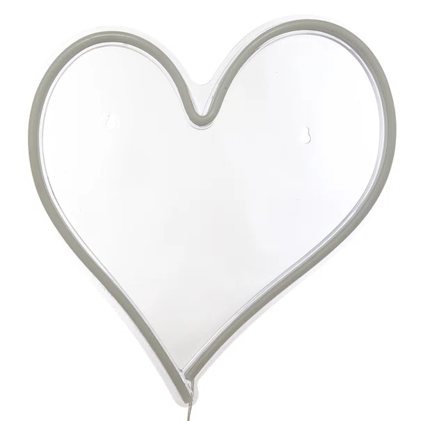 Διακοσμητικό Φωτιστικό Τοίχου LED Με USB A-S Heart 205963