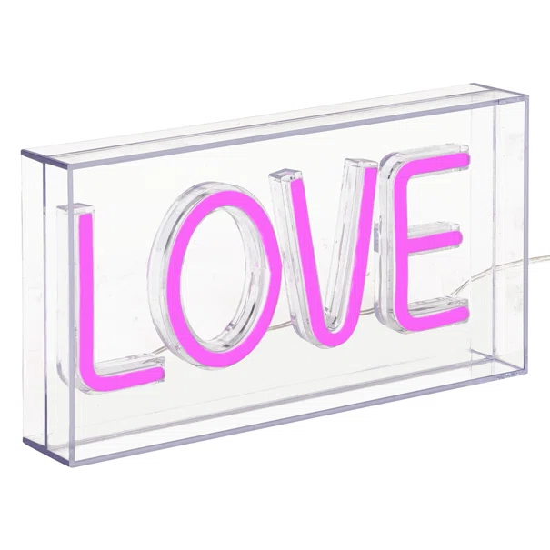 Διακοσμητικό Φωτιστικό LED Με USB A-S Love 205961