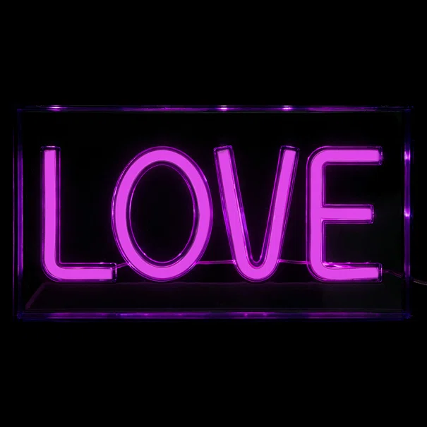 Διακοσμητικό Φωτιστικό LED Με USB A-S Love 205961