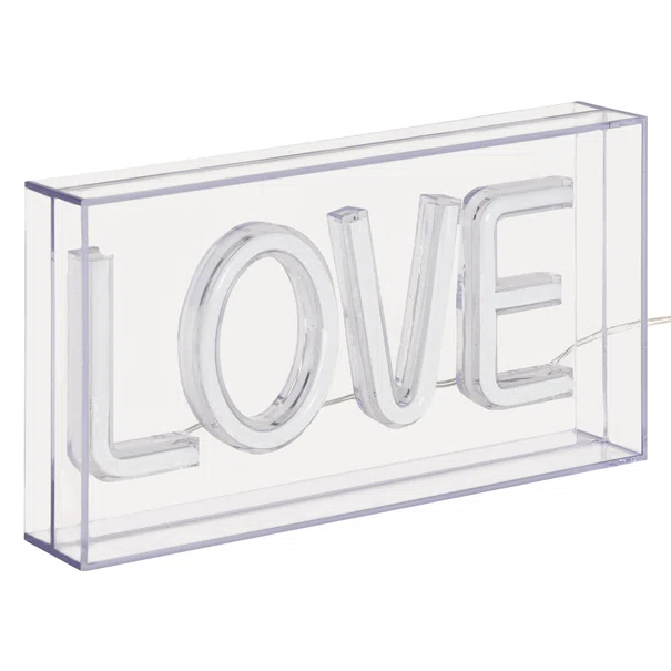 Διακοσμητικό Φωτιστικό LED Με USB A-S Love 205961