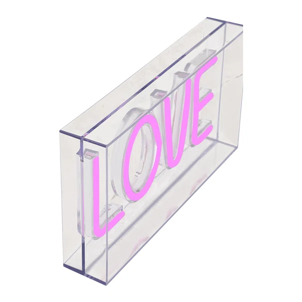 Διακοσμητικό Φωτιστικό LED Με USB A-S Love 205961