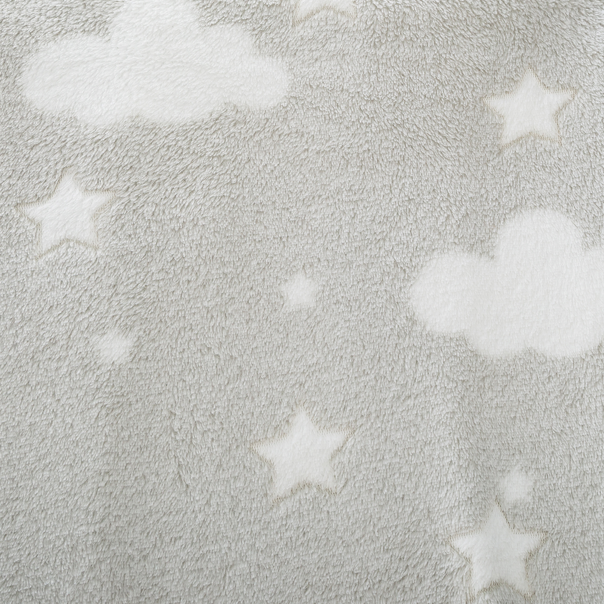 Φωσφοριζέ Κουβέρτα Fleece Κούνιας (125X150) A-S Glow Grey 158771B Βρεφικά Προίκα Μωρού Κουβέρτες Βρεφικές Spitishop