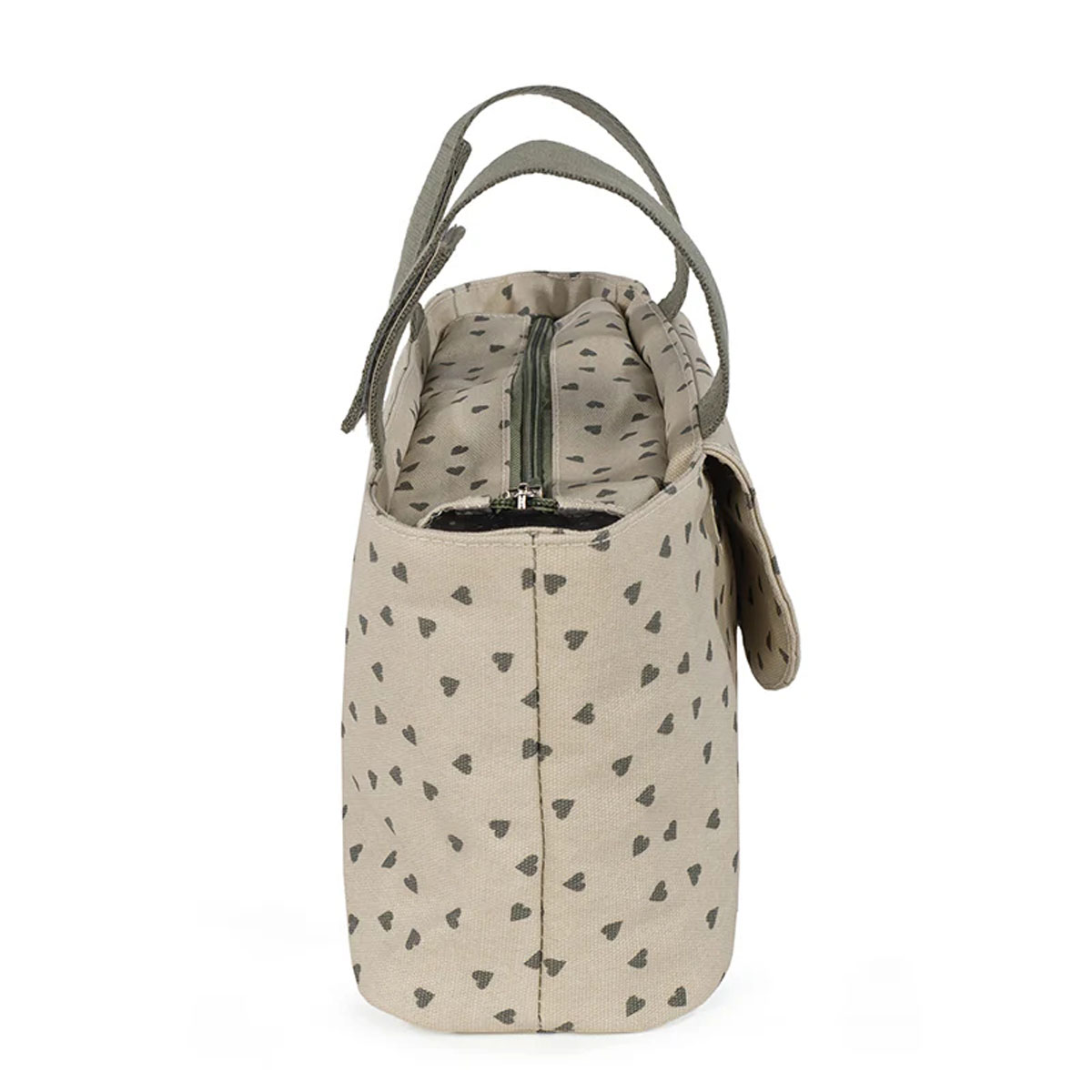 Οργανωτής Καροτσιού Walking Mum Poppy Olive Hearts Βρεφικά Αξεσουάρ Spitishop