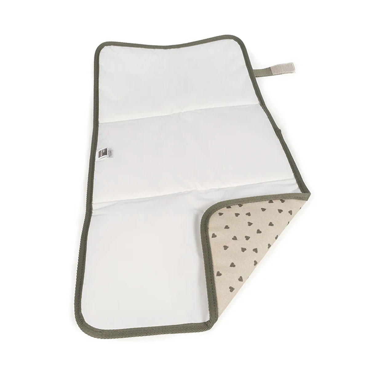 Αλλαξιέρα Ταξιδίου (33X66) Walking Mum Poppy Olive Hearts Παιδικά Βρεφικά & Έπιπλα Βρεφικές Αλλαξιέρες - Συρταριέρες Ντουλάπες Μωρού Spitishop