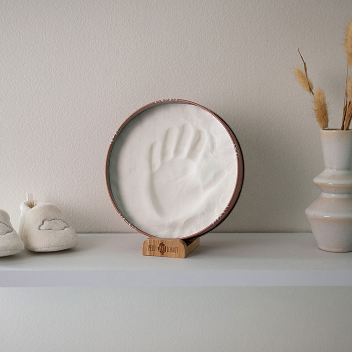 Αναμνηστικό Αποτύπωμα Μωρού (Φ16X3 5) Petit Artichaut Rainbow Terracotta Pa1305 Παιδικά Διακόσμηση Παιδικού Δωματίου Διακοσμητικά για Αγόρια Spitishop
