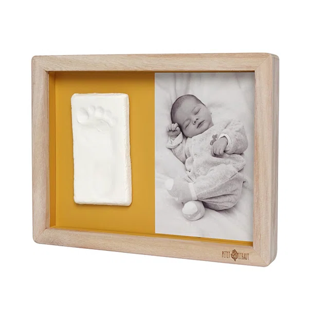 Κορνίζα Τοίχου Αποτύπωμα (25x19x2.3) Petit Artichaut Daisy Ochre PA1502