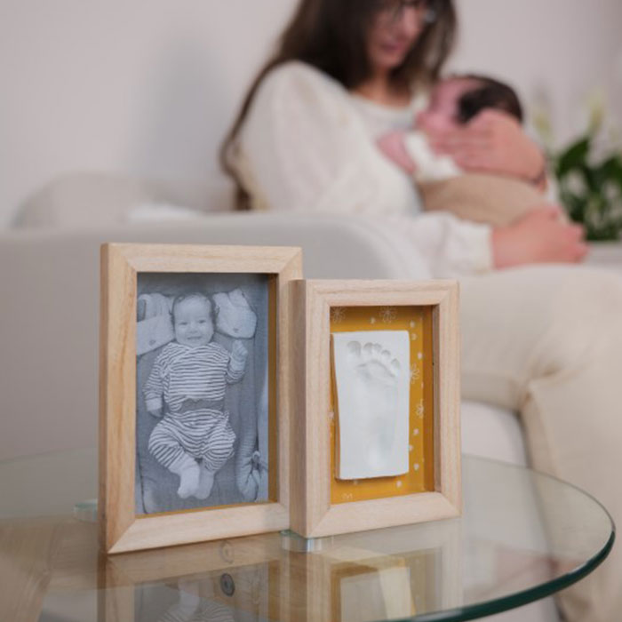 Κορνίζα Αποτύπωμα 2 Θέσεων (22X17X4 2) Petit Artichaut Daisy Ochre Pa1902 Παιδικά Διακόσμηση Παιδικού Δωματίου Διακοσμητικά για Αγόρια Spitishop