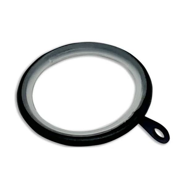 Κρίκοι Κουρτίνας 10τμχ (Φ28) Grace Black 520287