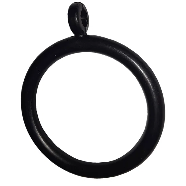 Κρίκοι Κουρτίνας 10τμχ (Φ19) Grace Black 519010