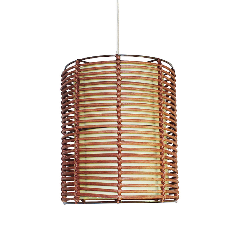 Φωτιστικό Οροφής Μονόφωτο Aca W19171BB Bamboo/Natural