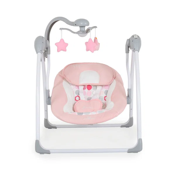 Ηλεκτρικό Ρηλάξ - Κούνια (0-6 Μηνών/Έως 9kg) Cangaroo Jessica Pink