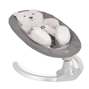 Ηλεκτρικό Ρηλάξ - Κούνια (0-6 Μηνών/Έως 9kg) Moni Ari Bear Grey
