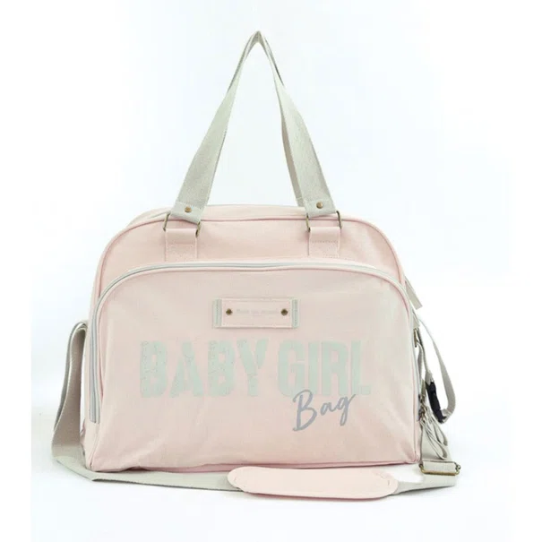 Τσάντα Αλλαξιέρα (42x30x22) Baby On Board Simply Vintage Baby Girl Pink