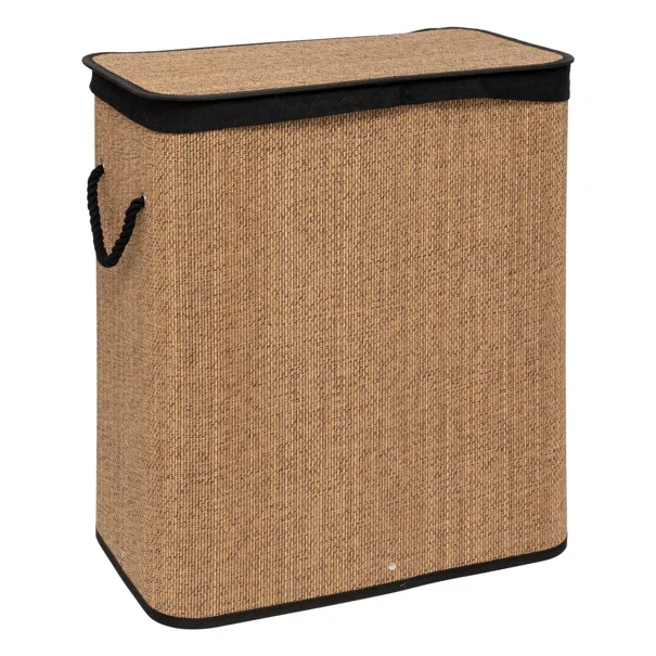 Καλάθι Απλύτων 100Lit (52x32x63) F-V Basket Bamboo 204976