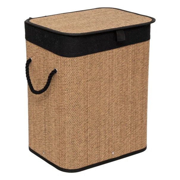 Καλάθι Απλύτων 60Lit (41.5x30x50) F-V Basket Bamboo 204979