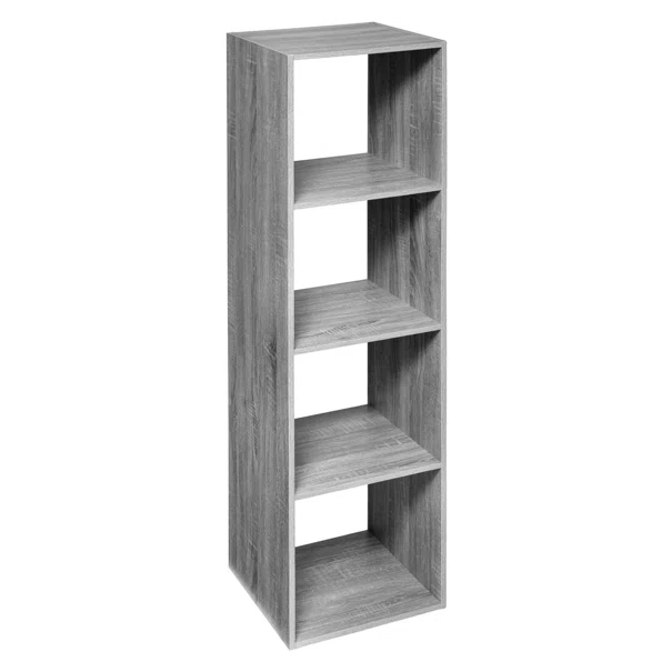 Βιβλιοθήκη Δαπέδου 4 Θέσεων (34.5x32x134) F-V Mix N' Modul Grey 173686A