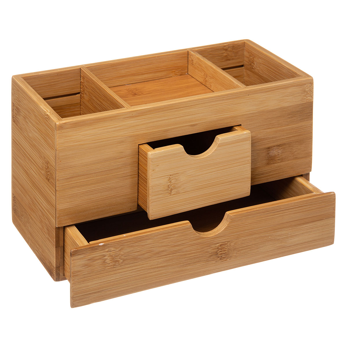 Θήκη Οργάνωσης με Συρτάρια (24X14 5X12) F-V Bamboo 160906 Οργάνωση & Αποθήκευση Καλλυντικών Κοσμημάτων Θήκες Spitishop
