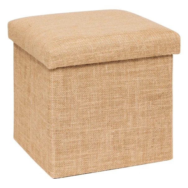 Σκαμπό Με Αποθηκευτικό Χώρο (31x31x31) F-V Folding Pouffe 205537