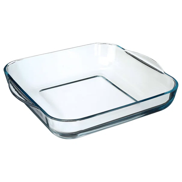 Πυρίμαχο Σκεύος Τετράγωνο (28.5x28.5x6) F-V Glass Dish 59024