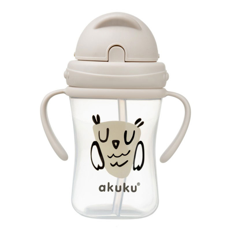 Παγούρι Με Καλαμάκι 300ml Akuku Owl